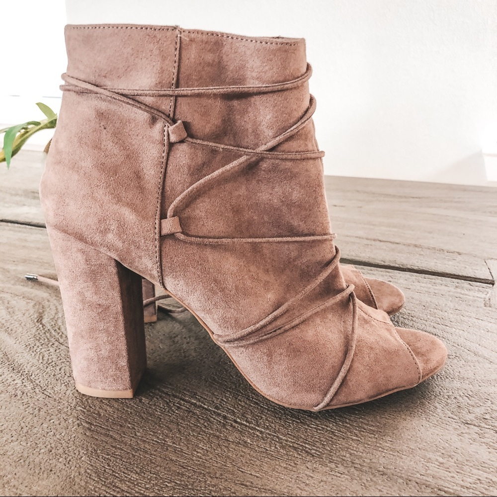 JGood Lace Up Booties - Picture 3 of 6